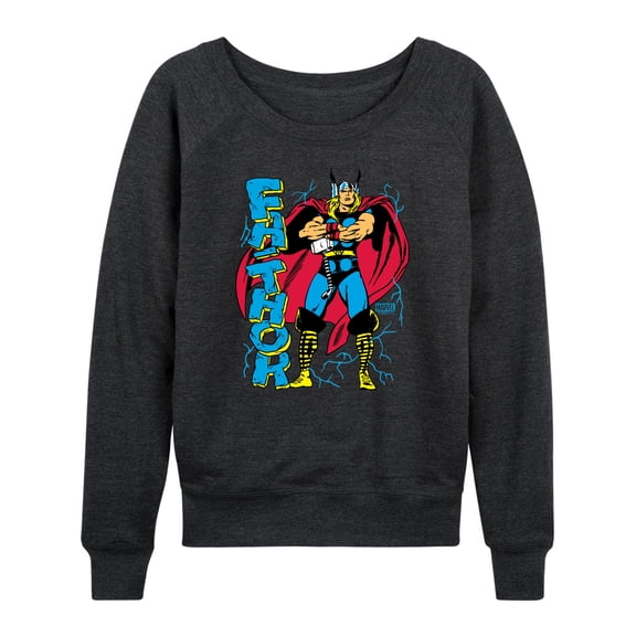 Marvel Thor - Fathor - Women's French Terry Pullover Sweatshirt