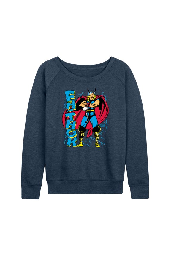 Thor - Fathor - Women's French Terry Pullover Sweatshirt