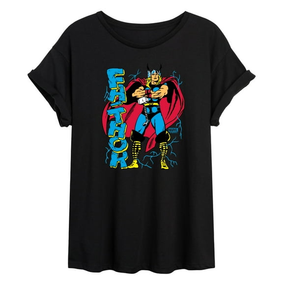 Marvel Thor - Fathor - Women's Oversized Graphic T-Shirt