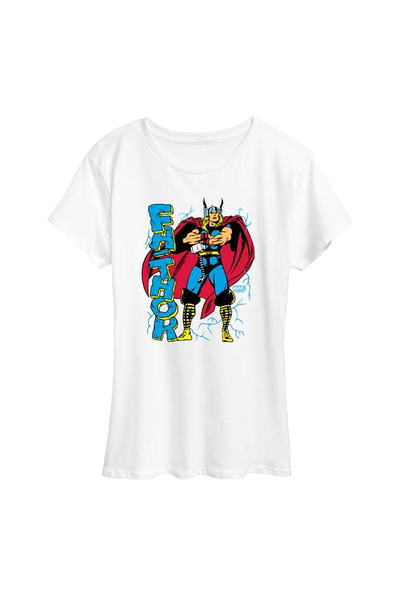 Thor - Fathor - Women's Short Sleeve Graphic T-Shirt