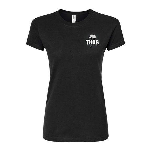 Marvel Thor - Hammer - Juniors Fitted Graphic T-Shirt