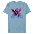 thumbnail image 1 of Marvel Thor: Love and Thunder All Hail King Valkyrie - Short Sleeve Blended T-Shirt for Adults - Customized-Ocean Blue, 1 of 5