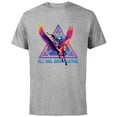 thumbnail image 1 of Marvel Thor: Love and Thunder All Hail King Valkyrie - Short Sleeve Cotton T-Shirt for Adults - Customized-Athletic Heather, 1 of 5