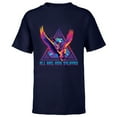 thumbnail image 1 of Marvel Thor: Love and Thunder All Hail King Valkyrie - Short Sleeve T-Shirt for Kids - Customized-Navy, 1 of 5