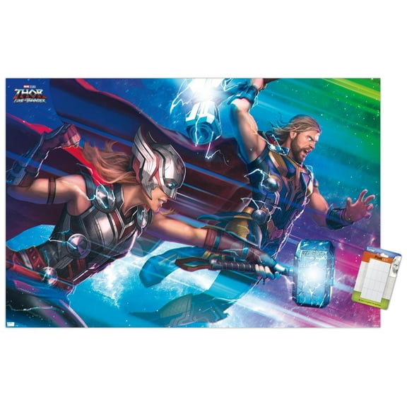 Marvel Thor: Love and Thunder - Bifrost Wall Poster, 22.375" x 34"