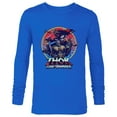 thumbnail image 1 of Marvel Thor: Love and Thunder Character Badge - Long Sleeve T-Shirt for Men - Customized-Navy, 1 of 5