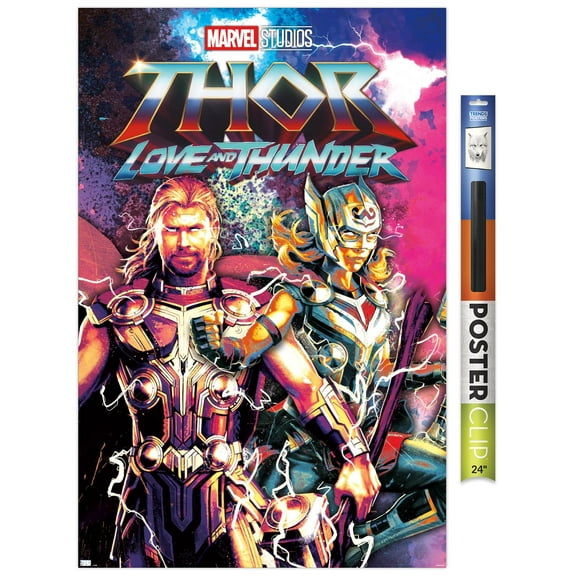 Marvel Thor: Love and Thunder - Duo Wall Poster, 22.375" x 34"