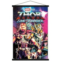 Marvel Thor: Love and Thunder - Duo Wall Poster with Magnetic Frame, 22.375" x 34"