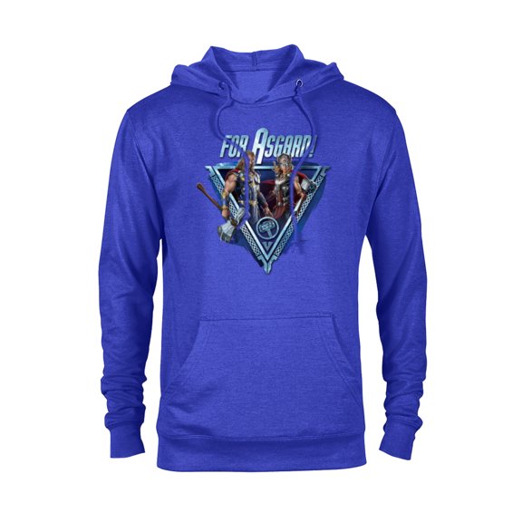 Marvel Thor: Love and Thunder For Asgard! - Pullover Hoodie for Adults - Customized-Royal Heather