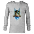 thumbnail image 1 of Marvel Thor: Love and Thunder Golden Armor Thor - Long Sleeve T-Shirt for Men - Customized-Athletic Heather, 1 of 5