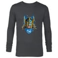 thumbnail image 1 of Marvel Thor: Love and Thunder Golden Armor Thor - Long Sleeve T-Shirt for Men - Customized-Charcoal Heather, 1 of 5