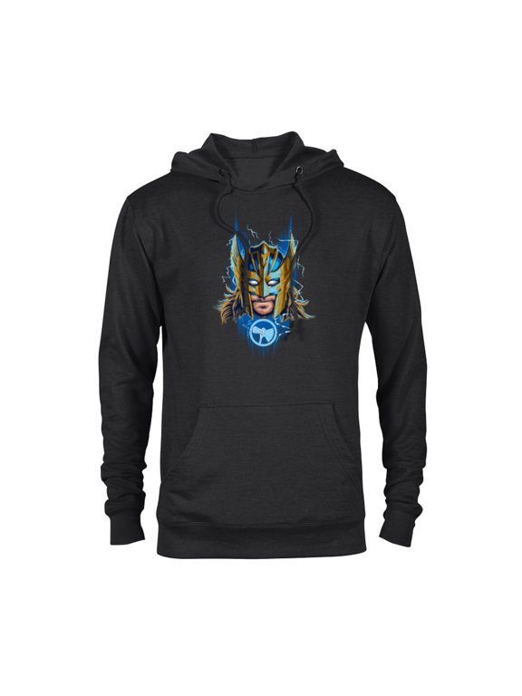 Thor: Love and Thunder Golden Armor Thor - Pullover Hoodie for Adults - Customized-Black