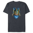 thumbnail image 1 of Marvel Thor: Love and Thunder Golden Armor Thor - Short Sleeve Blended T-Shirt for Adults - Customized-Navy Heather, 1 of 5