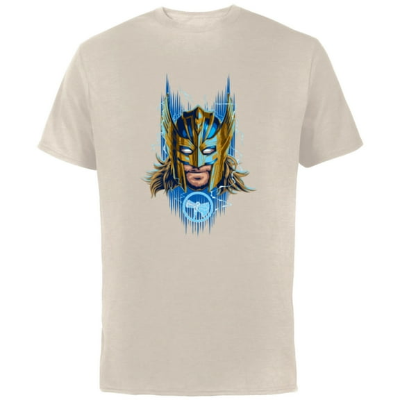 Marvel Thor: Love and Thunder Golden Armor Thor - Short Sleeve Cotton T-Shirt for Adults - Customized-Natural