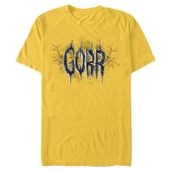 Marvel Thor: Love and Thunder Gorr Lettering - Short Sleeve Blended T-Shirt for Adults - Customized-Yellow