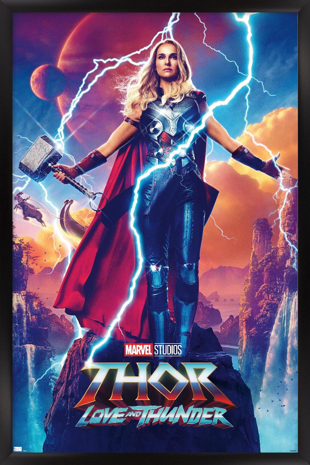 Marvel Thor Love And Thunder Movie Affiche de film Poster #135A