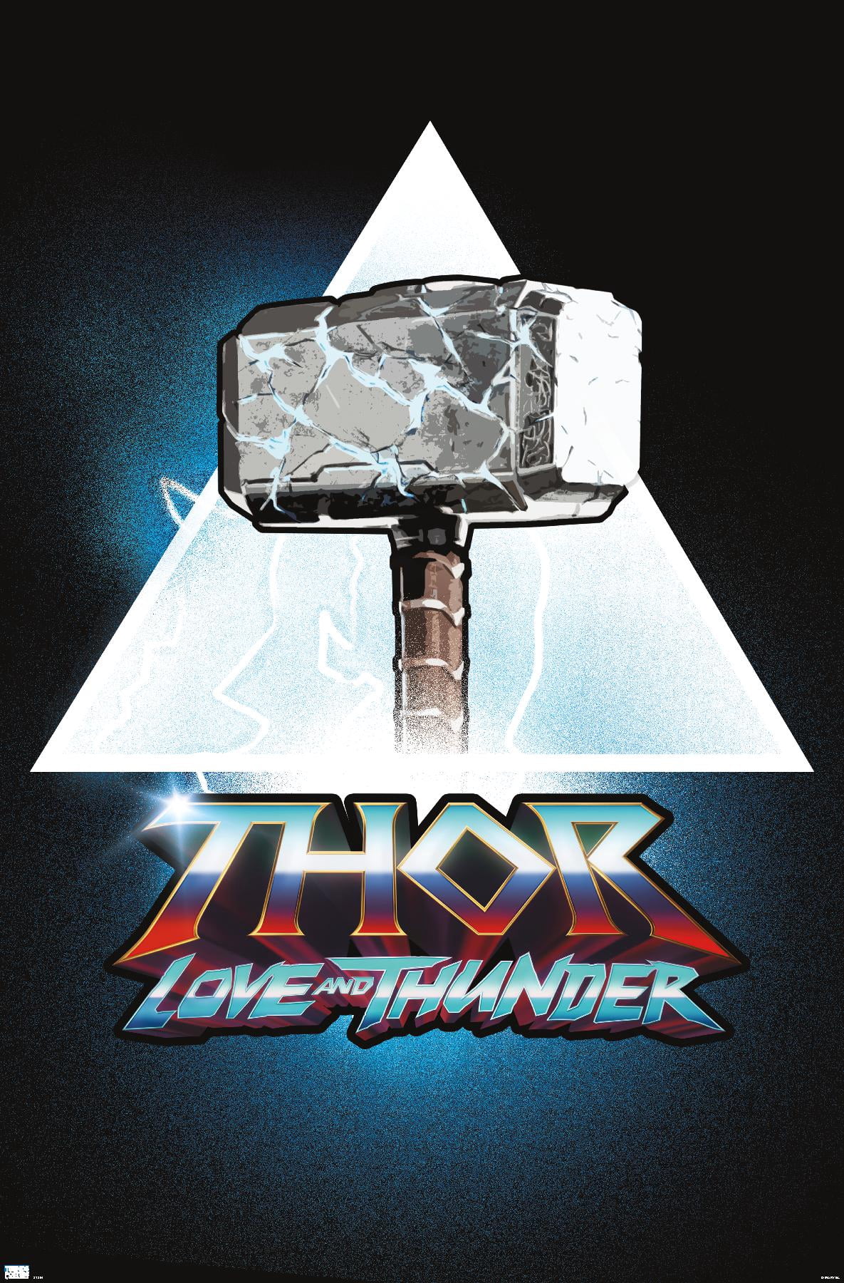 Marvel Thor: Love and Thunder - Logo Wall Poster, 22.375" x 34"