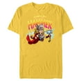 thumbnail image 1 of Marvel Thor: Love and Thunder Mighty Thor Eat My Hammer - Short Sleeve Blended T-Shirt for Adults - Customized-Yellow, 1 of 5