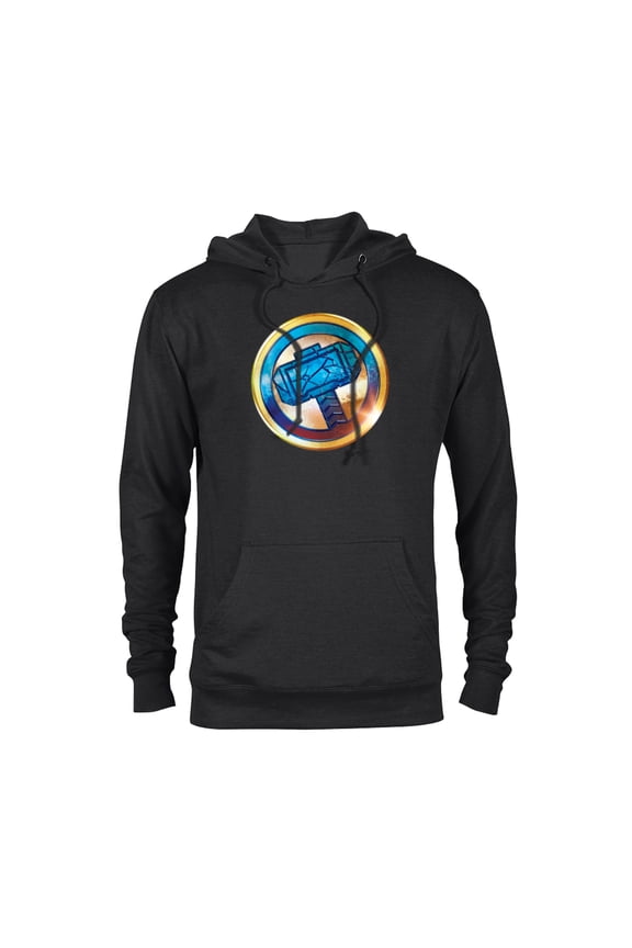 Thor: Love and Thunder Mjolnir Icon - Pullover Hoodie for Adults - Customized-Black