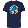 thumbnail image 1 of Marvel Thor: Love and Thunder Mjolnir Icon - Short Sleeve Cotton T-Shirt for Adults - Customized-Navy, 1 of 5