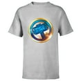 thumbnail image 1 of Marvel Thor: Love and Thunder Mjolnir Icon - Short Sleeve T-Shirt for Kids - Customized-Athletic Heather, 1 of 5