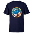 thumbnail image 1 of Marvel Thor: Love and Thunder Mjolnir Icon - Short Sleeve T-Shirt for Kids - Customized-Navy, 1 of 5