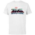 thumbnail image 1 of Marvel Thor: Love and Thunder Movie Logo - Short Sleeve Cotton T-Shirt for Adults - Customized-White, 1 of 5
