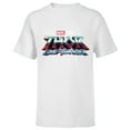 thumbnail image 1 of Marvel Thor: Love and Thunder Movie Logo - Short Sleeve T-Shirt for Kids - Customized-White, 1 of 5