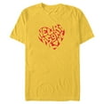 thumbnail image 1 of Marvel Thor: Love and Thunder New Asgard Love - Short Sleeve Blended T-Shirt for Adults - Customized-Yellow, 1 of 5