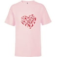 thumbnail image 1 of Marvel Thor: Love and Thunder New Asgard Love - Short Sleeve T-Shirt for Kids - Customized-Soft Pink, 1 of 5