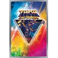 thumbnail image 1 of Marvel Thor: Love and Thunder - Rainbow Splatter Wall Poster, 22.375" x 34" Framed, 1 of 6