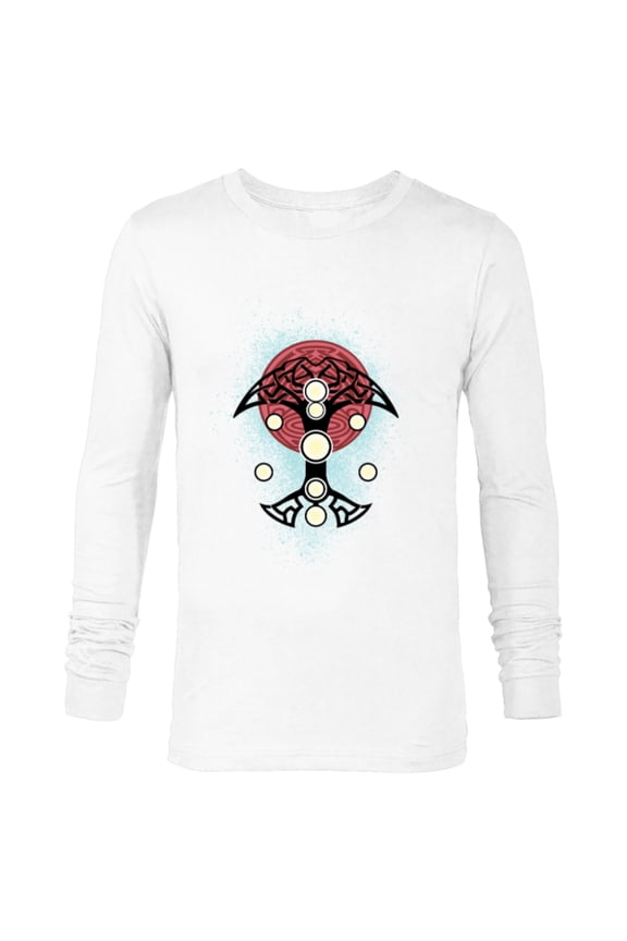 Thor: Love and Thunder Ravager Thor Icon - Long Sleeve T-Shirt for Men - Customized-White