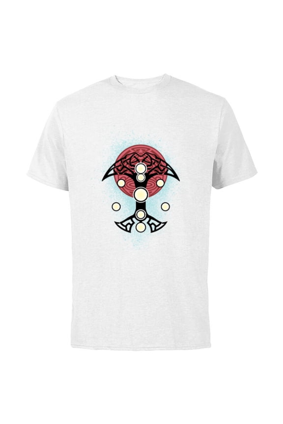 Thor: Love and Thunder Ravager Thor Icon - Short Sleeve Cotton T-Shirt for Adults - Customized-White