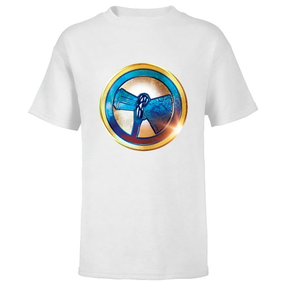 Marvel Thor: Love and Thunder Stormbreaker Icon - Short Sleeve T-Shirt for Kids - Customized-White