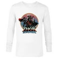thumbnail image 1 of Marvel Thor: Love and Thunder Thor Valkyrie and Jane - Long Sleeve T-Shirt for Men - Customized-White, 1 of 5