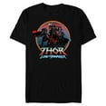 thumbnail image 1 of Marvel Thor: Love and Thunder Thor Valkyrie and Jane - Short Sleeve Blended T-Shirt for Adults - Customized-Black, 1 of 5