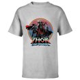 thumbnail image 1 of Marvel Thor: Love and Thunder Thor Valkyrie and Jane - Short Sleeve T-Shirt for Kids - Customized-Athletic Heather, 1 of 5