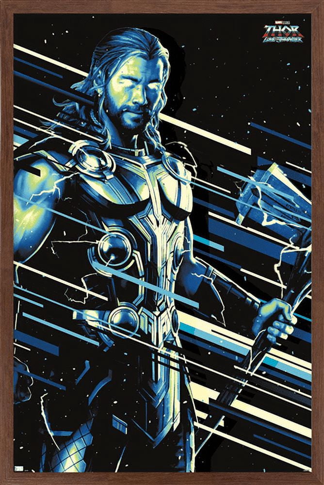 Marvel Thor: Love and Thunder - Thor Wall Poster, 14.725