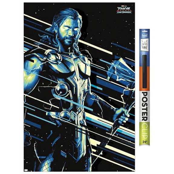 Marvel Thor: Love and Thunder - Thor Wall Poster, 22.375" x 34"