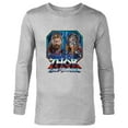 thumbnail image 1 of Marvel Thor: Love and Thunder Thor and Mighty Thor - Long Sleeve T-Shirt for Men - Customized-Athletic Heather, 1 of 5