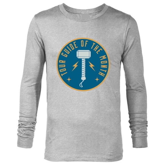 Marvel Thor: Love and Thunder Tour Guide of the Month - Long Sleeve T-Shirt for Men - Customized-Athletic Heather