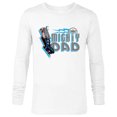 thumbnail image 1 of Marvel Thor Mighty Dad Father's Day - Long Sleeve T-Shirt for Men - Customized-White, 1 of 5