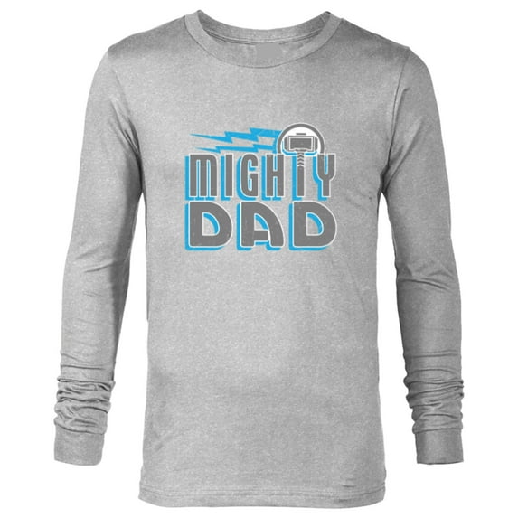 Marvel Thor Mighty Dad Retro Father's Day - Long Sleeve T-Shirt for Men - Customized-Athletic Heather