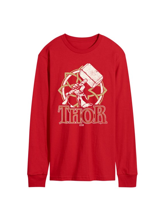 - Thor Norse Men's Long Sleeve Graphic T-Shirt