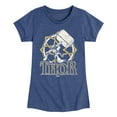 thumbnail image 1 of Marvel Thor - Norse - Toddler and Youth Girls Fitted Short Sleeve Graphic T-Shirt, 1 of 4