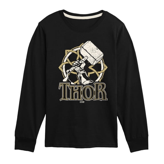 Marvel - Thor Norse Boys' Long Sleeve Graphic T-Shirt