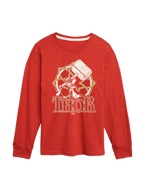 - Thor Norse Boys' Long Sleeve Graphic T-Shirt