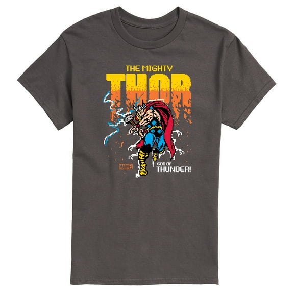 Marvel Thor - Pixelated - Men's Short Sleeve Graphic T-Shirt