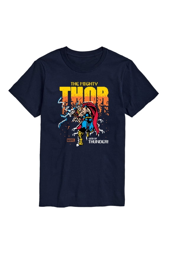 Thor - Pixelated - Men's Short Sleeve Graphic T-Shirt