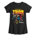 thumbnail image 1 of Marvel Thor - Pixelated - Toddler and Youth Girls Fitted Short Sleeve Graphic T-Shirt, 1 of 5